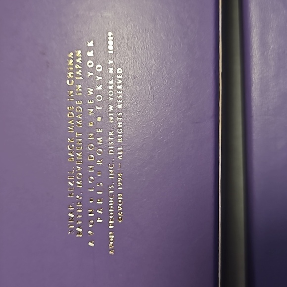 ELIZABETH TAYLOR AVON Rhinestone on Black Strap Watch - Picture 6 of 10